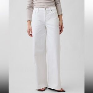 Gap wide leg high rise  jean